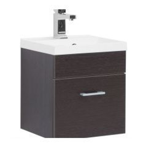 Тумба с раковиной Aquanet Нота NEW 40 венге