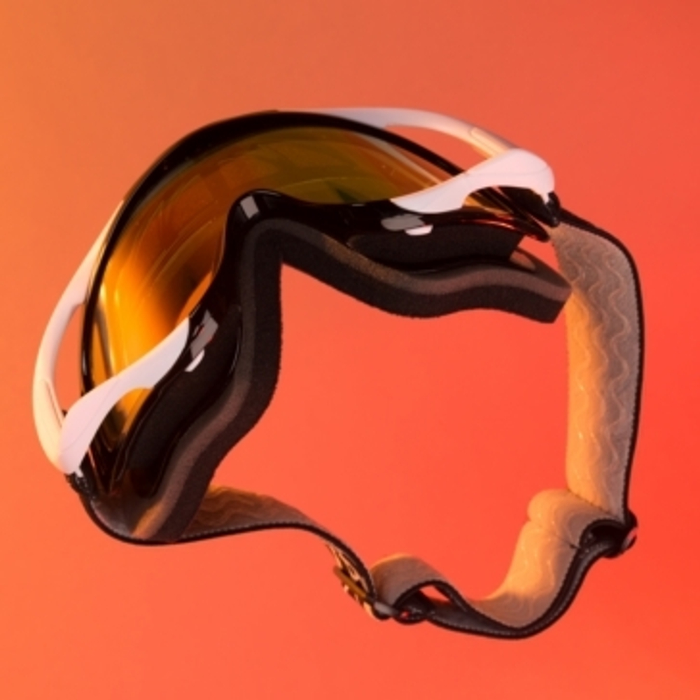 Очки снегоходные CKX FALCON BL-W двойная желтая линза