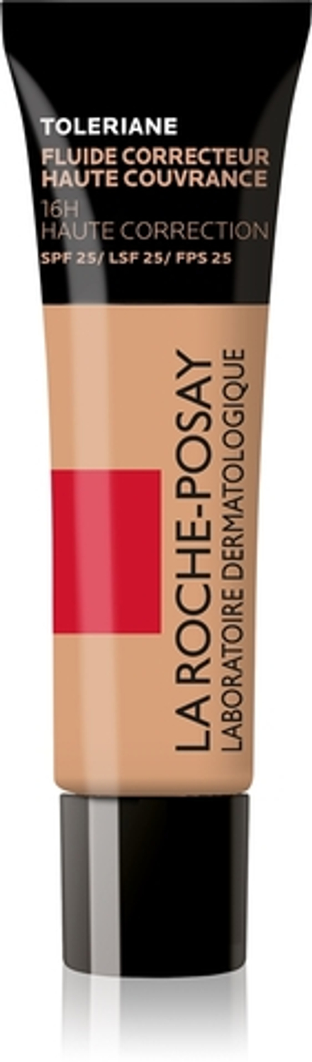 La Roche-Posay Toleriane - Тональный флюид с высокой степенью покрытия SPF 25 оттенок 10, 30 ml