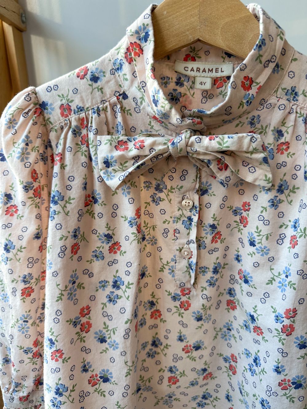 Хлопковая блузка Caramel, 104