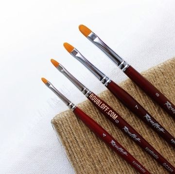 Кисть Рублёв GC33R №7 овальная для геля