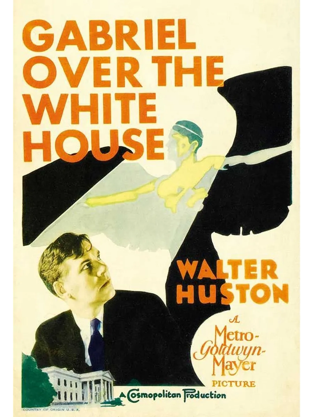 Габриэль над Белым домом (1933) (DVD-R)