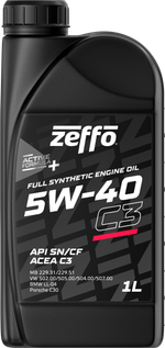 Синтетическое моторное масло 5W-40 C3