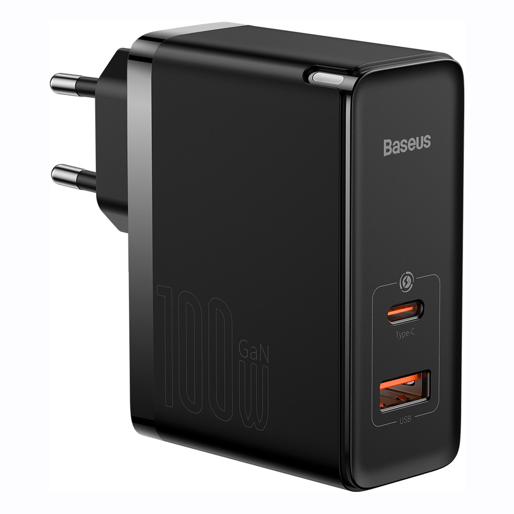 Зарядное устройство Baseus GaN5 Pro Fast Charger C+U 100W - Black