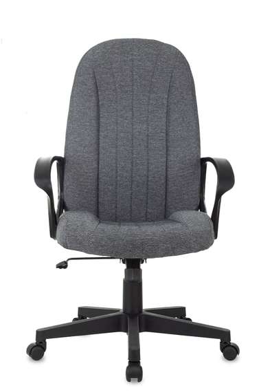 Кресло руководителя Бюрократ T-898AXSN серый 3C1 крестов. пластик