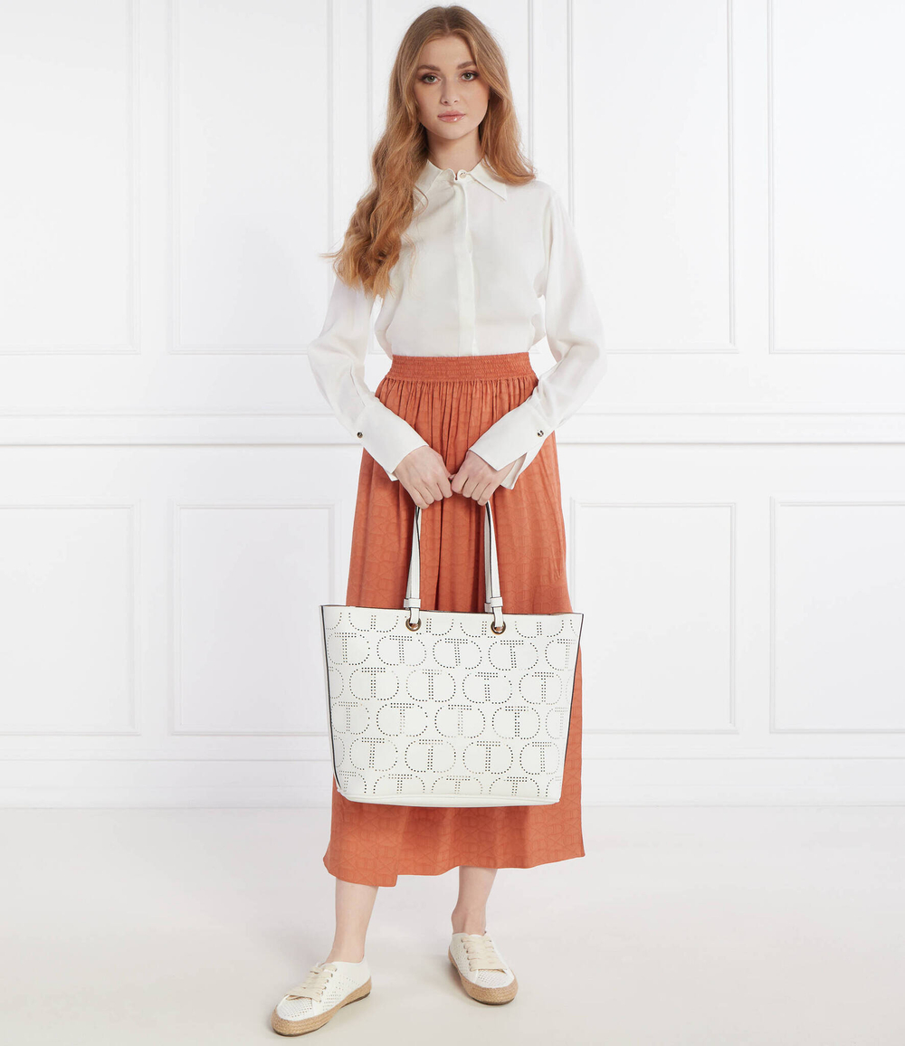 Сумка-шопер TWINSET - белый(241TD8030)