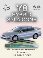 Щетки стеклоочистителя HUOYE Y8 550/450 мм на Mitsubishi Aspire | Hook/J-Hook