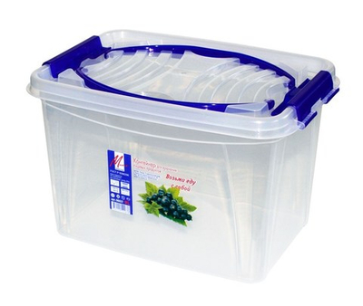 Контейнер д/хранения пищ.прод. с ручкой 9л арт.06037