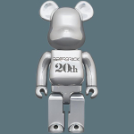 Дизайнерские игрушки BE@RBRICK 400% 20 DEEP CHROME ver. 27cm, 2225662-607985813