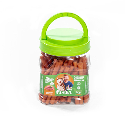 Molina Лакомство для собак Куриные палочки 400 г 81±1 шт