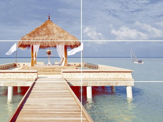 Плитка облиц панно МАЛЬДИВЫ  750х1000