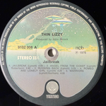 Thin Lizzy – Jailbreak (Скандинавия 1976г.)