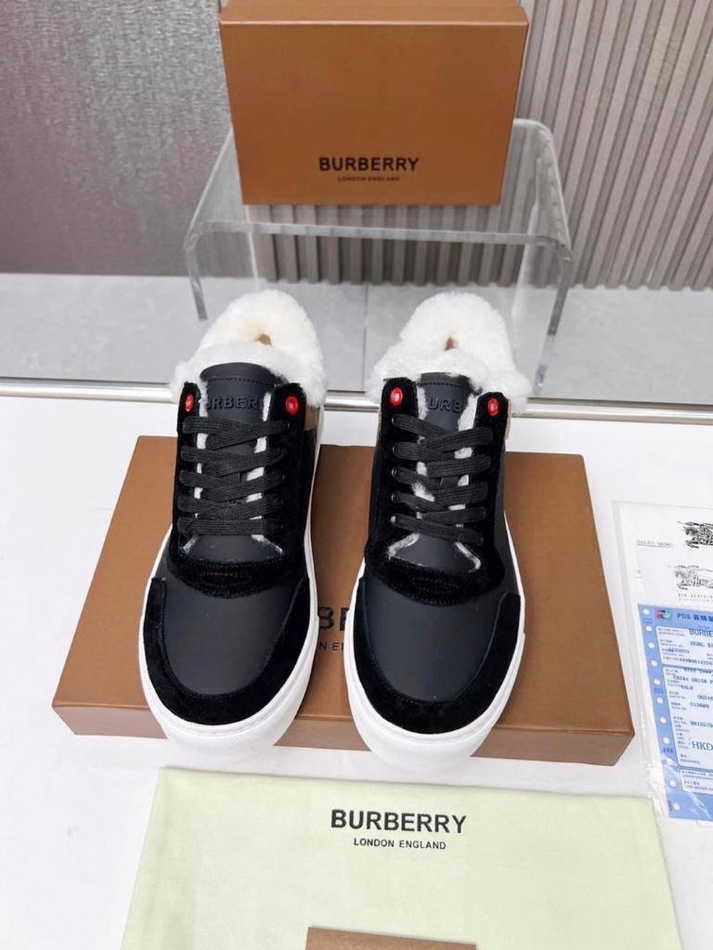 Кеды Burberry