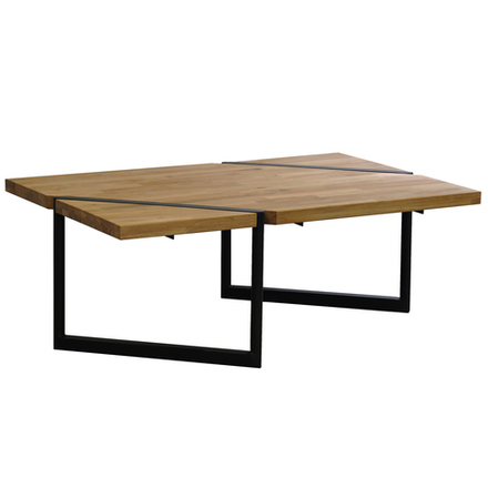 Стол журнальный Флеверс из массива дуба