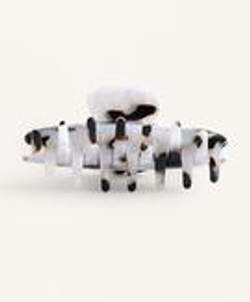 OYSHO Большая заколка для волос, линялый зеленый