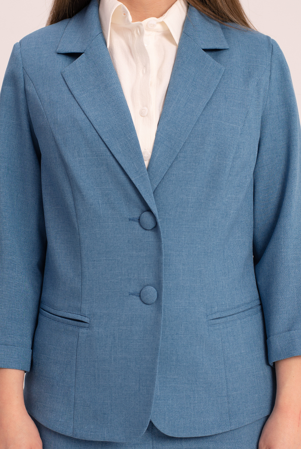 Жакет женский 3736зпб, Деним #38Ден043736зпб