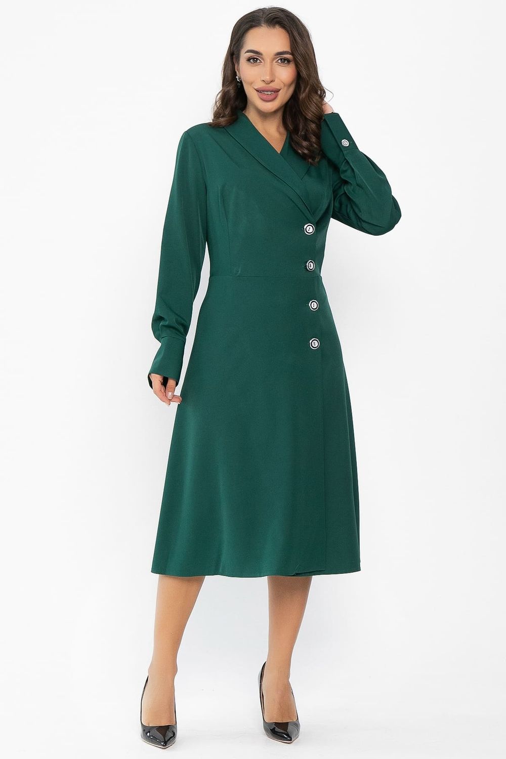 Платье Соломия (зеленое) П14215-5М LT Collection