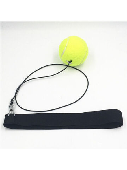 Мяч для бокса Rekoy Fight Ball, тренажер для развития реакции, бокс мяч, жёлтый