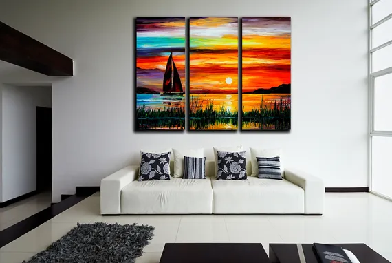 Модульная картина "Кипарис"