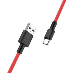 Кабель USB - Type-C 3A HOCO X29 1м (100 см) (Красный)