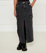 Джинсовая юбка Calvin Klein Jeans - черный(IG0IG02520)