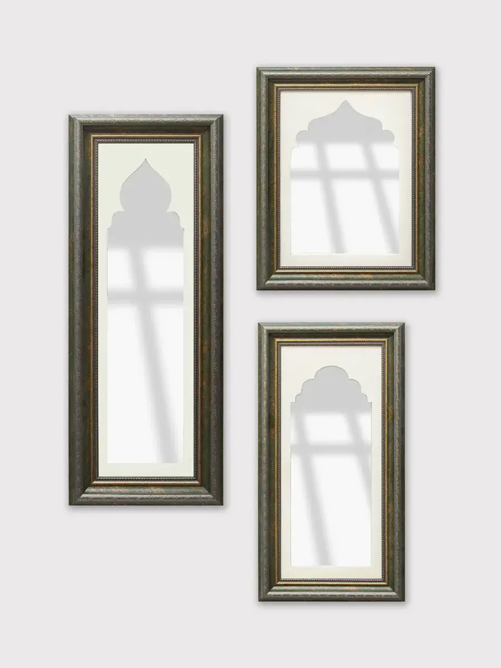 Зеркало настенное для прихожей 3 шт