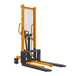 Ручной гидравлический штабелер SDJA 2016 (г/п 2 т, 1.6 м, раздвижные вилы) SMART