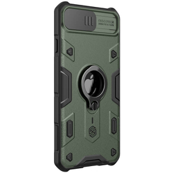 Противоударный чехол с кольцом и защитой камеры Nillkin CamShield Armor Case для iPhone SE 2020 / 7 / 8