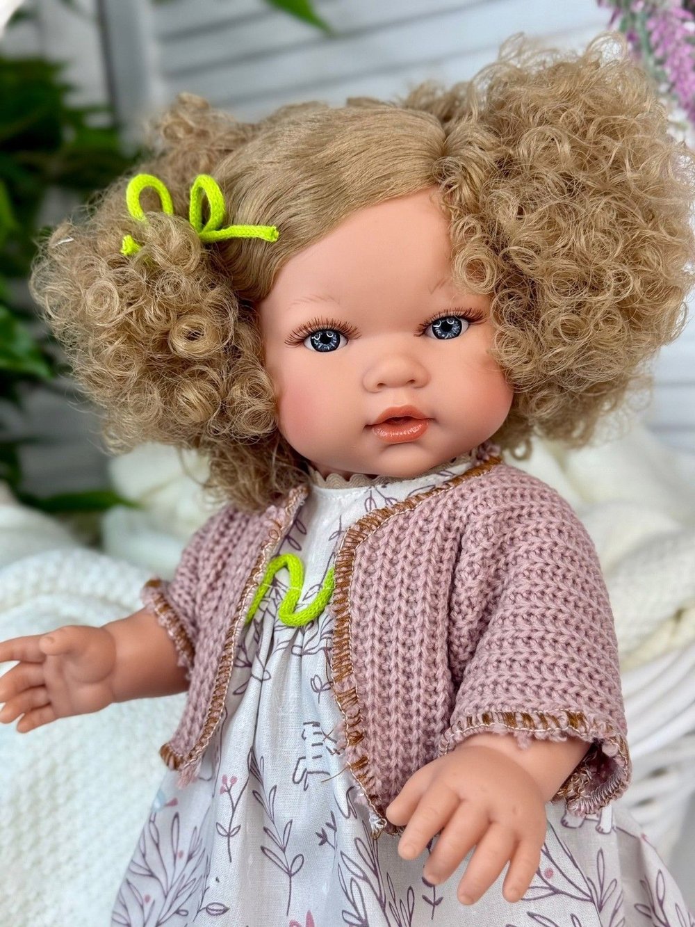 Кукла D Nenes виниловая 34см Lean (054053)