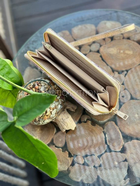 Женский кошелек из кожи питона мульти окраса WA-216