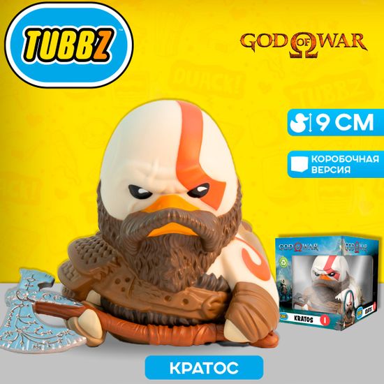Фигурка-утка Tubbz God of War Kratos (Box)
