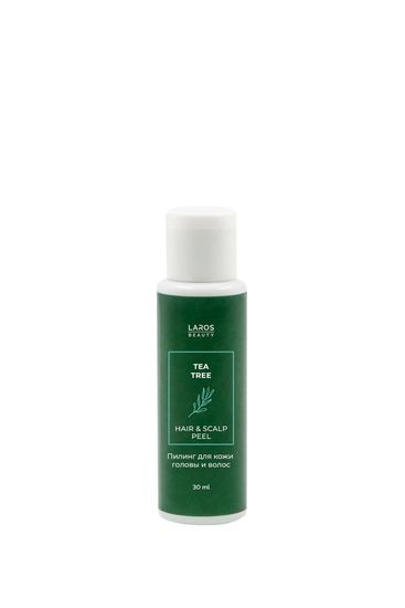 Laros Beauty Пилинг для кожи головы и волос Tea Tree Hair&Scalp Peel, 30 мл