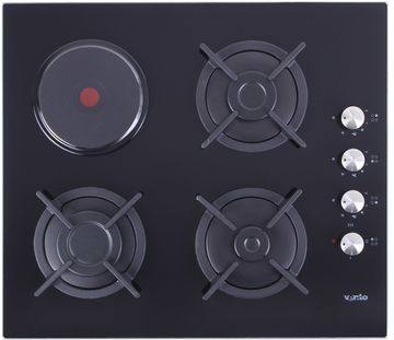 Варильна поверхня комбінована VENTOLUX HSF631-A3G CS (BK)