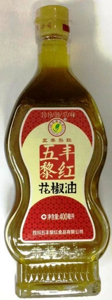 Масло рапсовое WufengLihong с сычуаньским перцем 400 мл, 2 шт