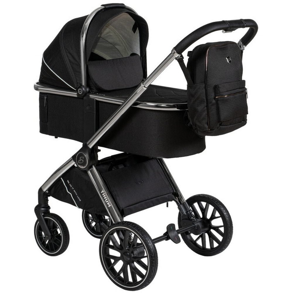 Детская коляска 2 в 1 Sevillababy Tinum Black/черный