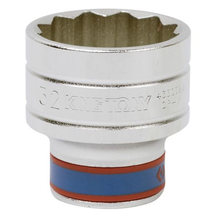 Цена на KING TONY (433032M) Головка торцевая стандартная двенадцатигранная 1/2", 32 мм