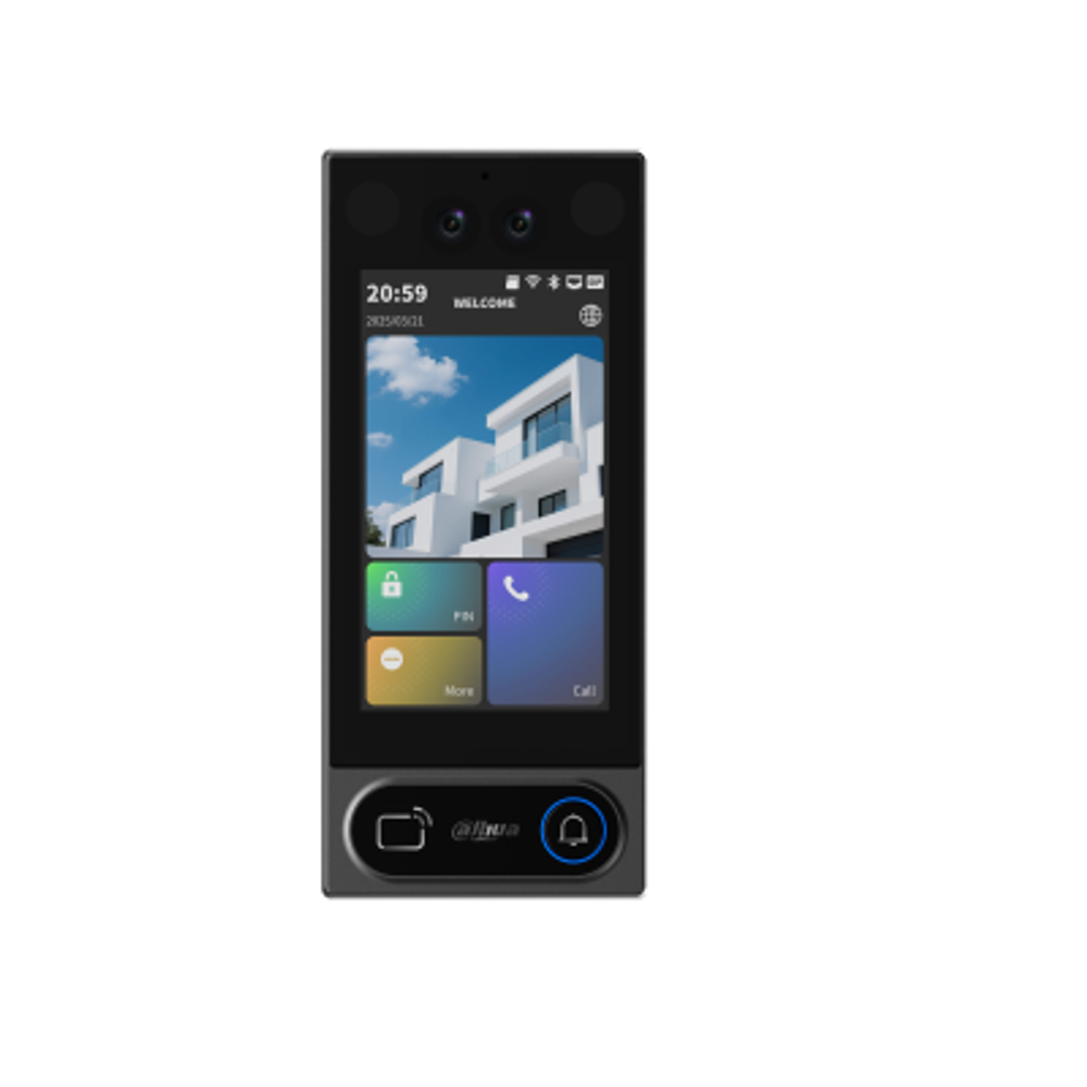DHI-VTO6631QS-WP IP вызывная панель на одного абонента с WiFi 2.4ГГц, серая