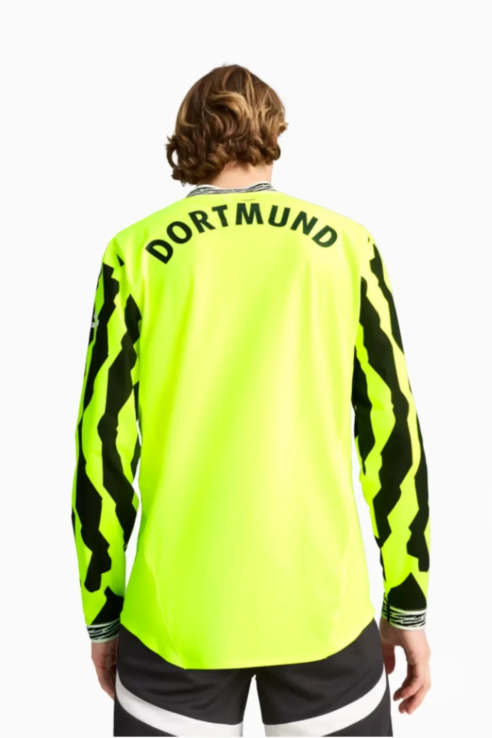 Футболка Puma Borussia Dortmund 24/25 Home Anniversary Authentic LS - желтый