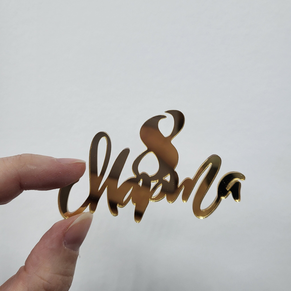 Декор акриловый 8 марта