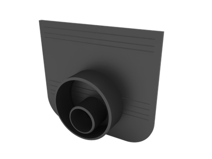 Заглушка для лотков пластиковых STANDART DN 200 (черный)