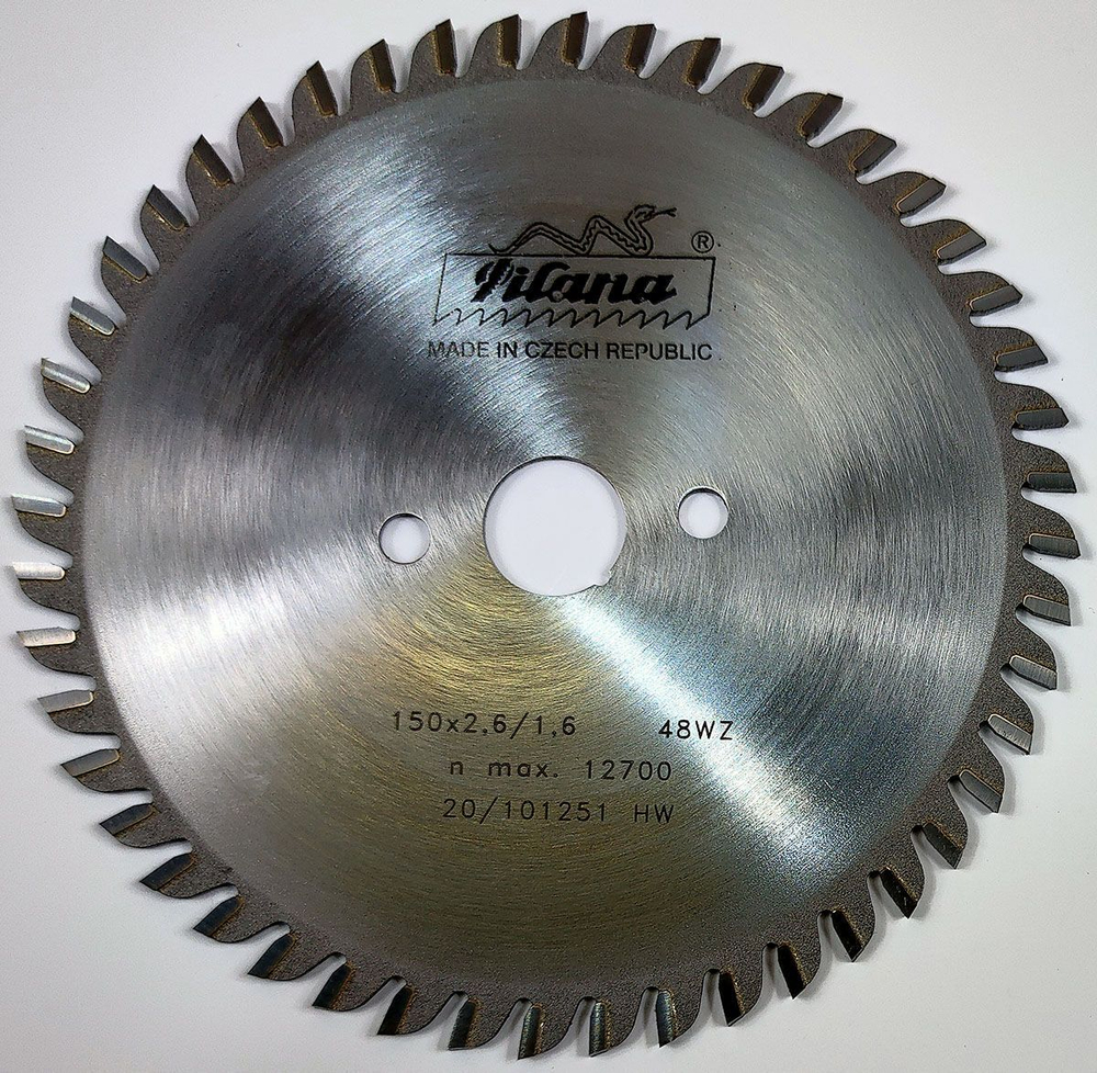 Пила дисковая TCT "Pilana" 150x2.6/1.6x20 z48 91 WZ
