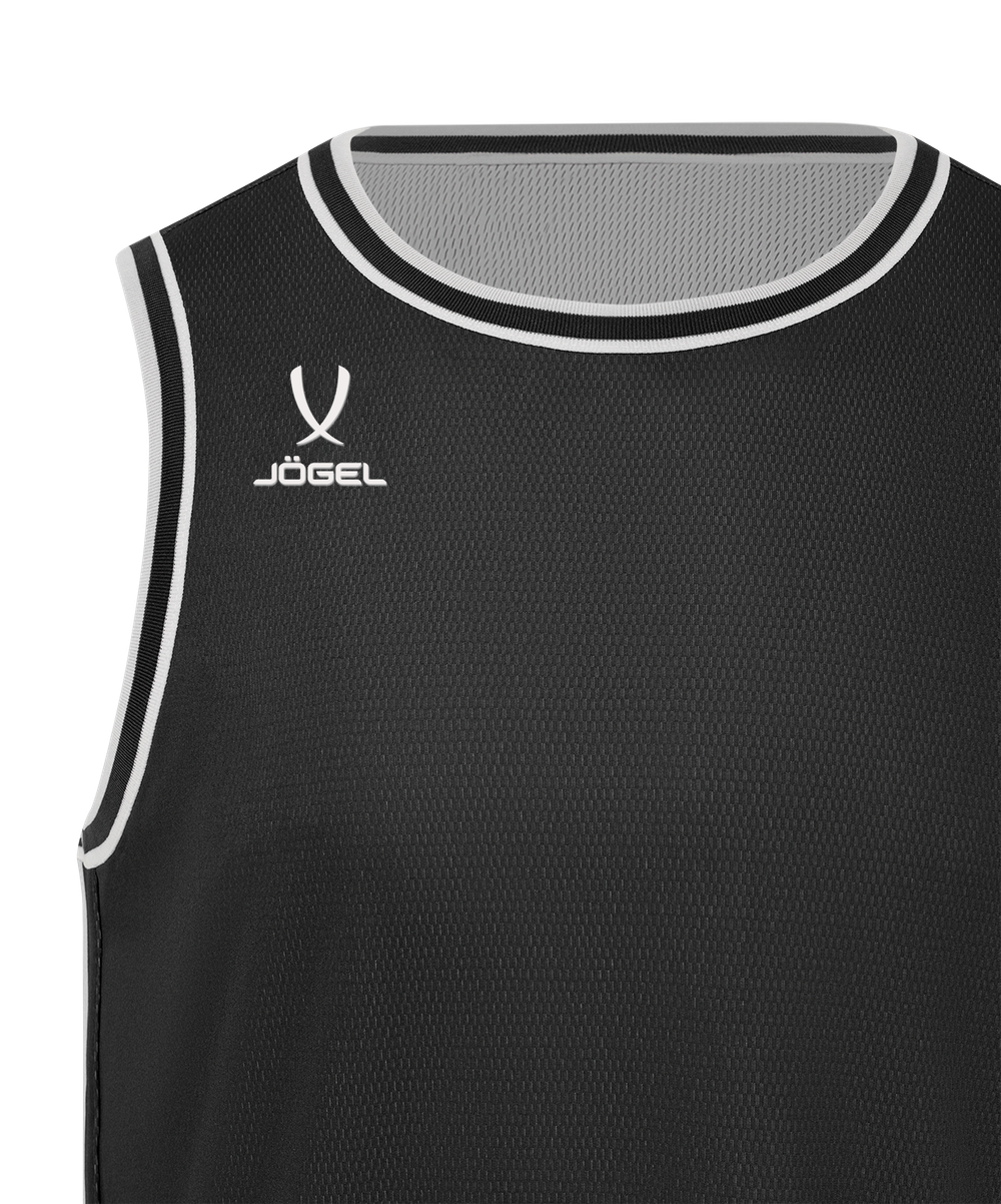 Майка двухсторонняя JÖGEL DIVISION PerFormDRY Double-Side Jersey, темно-серый/белый