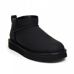 Угги Ugg Women's Classic Ultra Mini Black Leatner