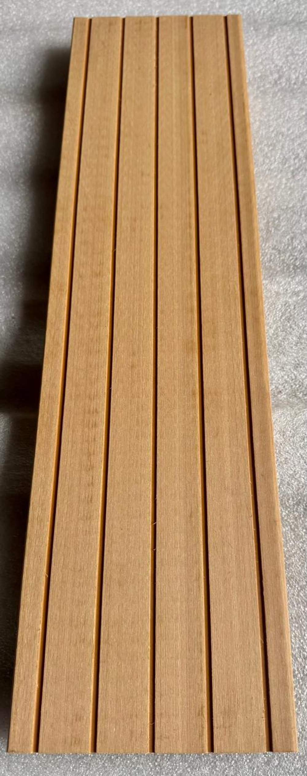 Террасная доска ДПК Best decking Light Тиснение/широкий вельвет цвет: Орех