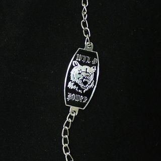 Браслет алюминиевый Wild Power медведь