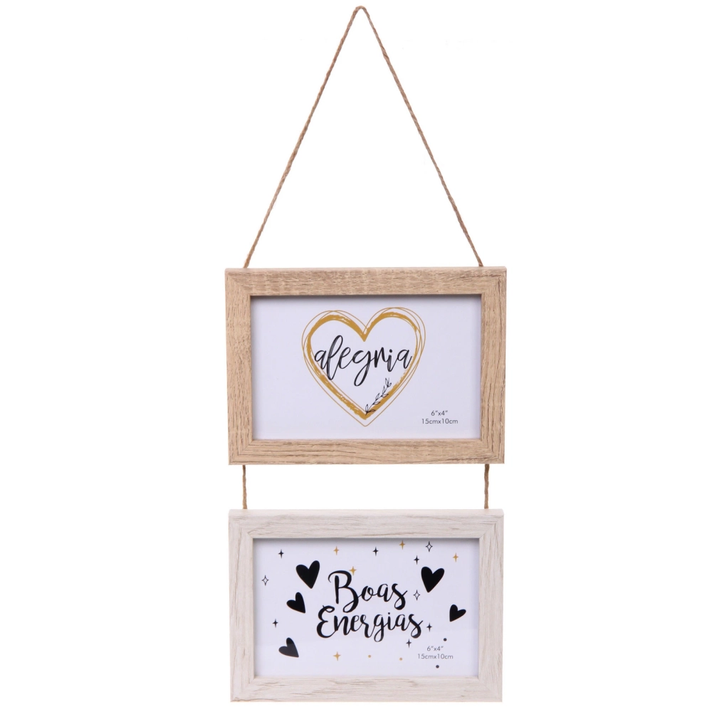 Фоторамка на 2 фото 10*15см «Louise» цвет микс