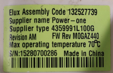 Модуль управления двигателя для стиральной машины AEG Electrolux supplier type 4359991L100g FW Rev MOGAZ440