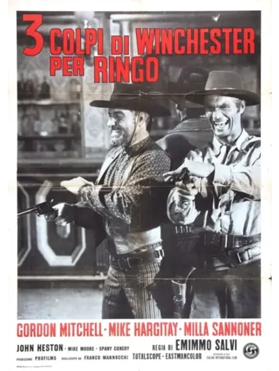 Три пули для Ринго (1966) (DVD-R)