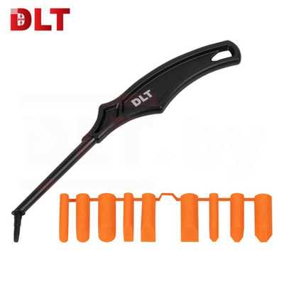 Набор шпателей для силикона DLT Silicone, комплект 9 насадок