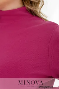 Водолазка 2343-малиновый Minova